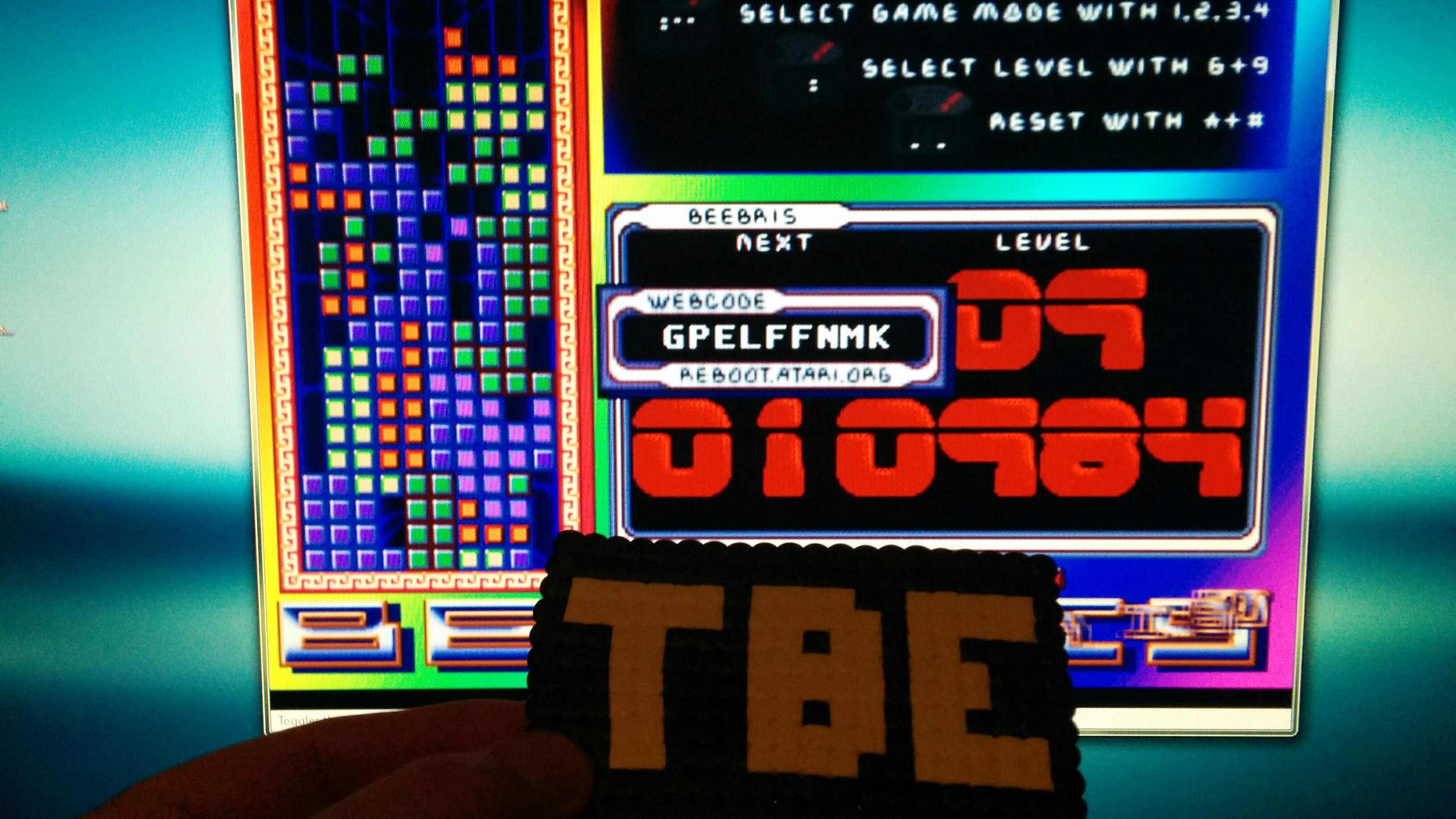 Sixx: Beebris: Beebris (Atari Jaguar Emulated) 10,984 points on 2014-10-08 17:47:43