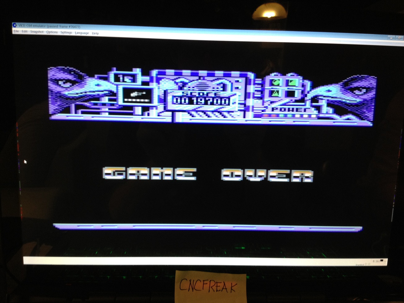 cncfreak: Hawkeye (Commodore 64 Emulated) 19,700 points on 2013-10-13 21:12:53