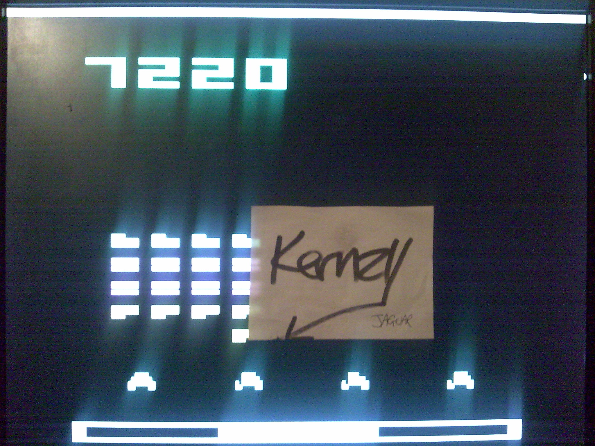 kernzy: Inv+ (Atari 2600 Emulated Novice/B Mode) 7,220 points on 2014-10-21 22:50:58