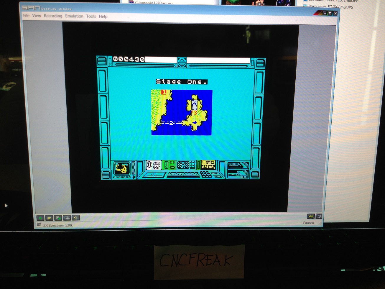 cncfreak: Breakthru (ZX Spectrum Emulated) 430 points on 2013-10-14 06:01:10