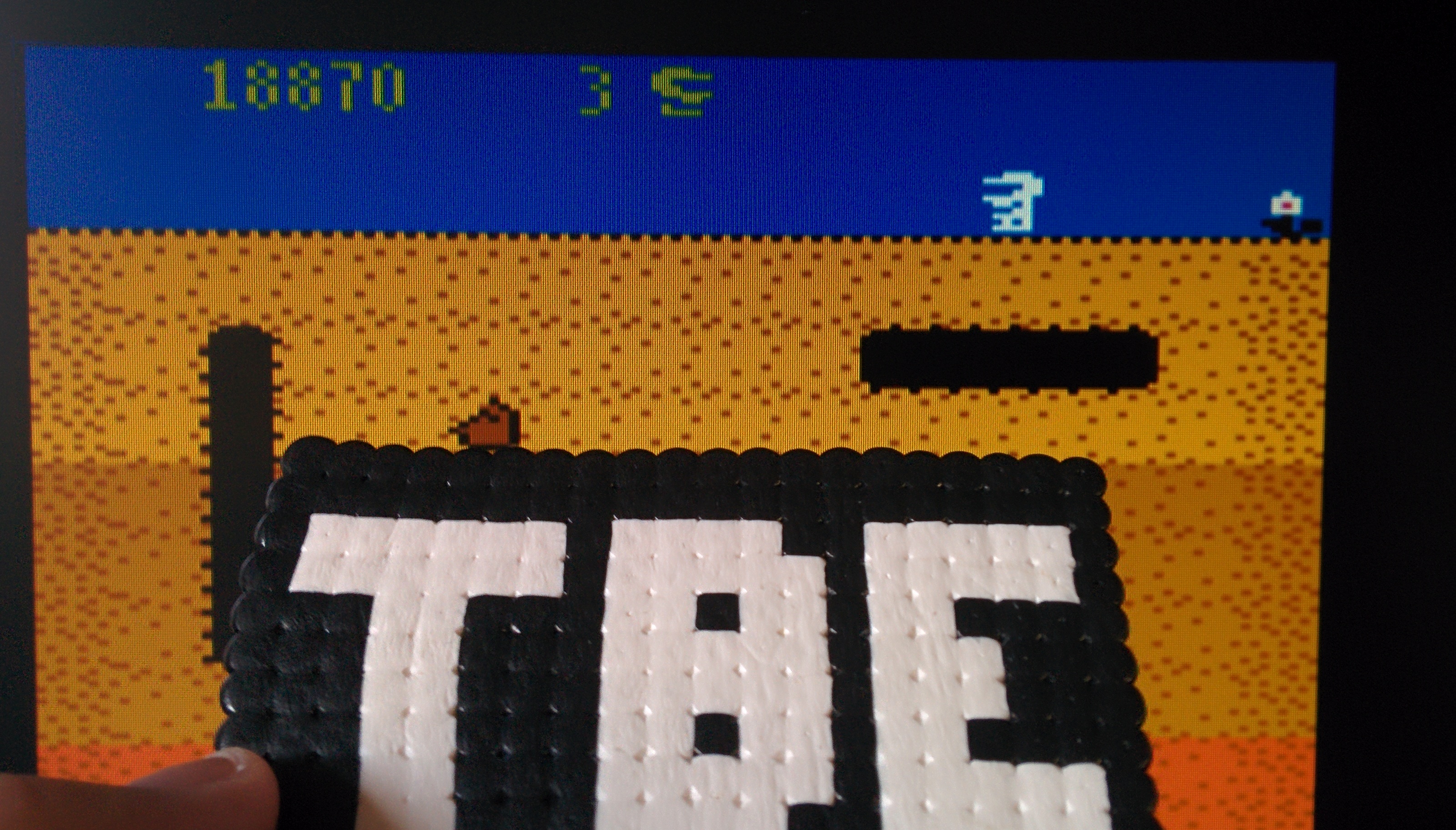 Sixx: Dig Dug [Mushroom Start] (Atari 400/800/XL/XE Emulated) 18,870 points on 2014-10-30 07:54:20