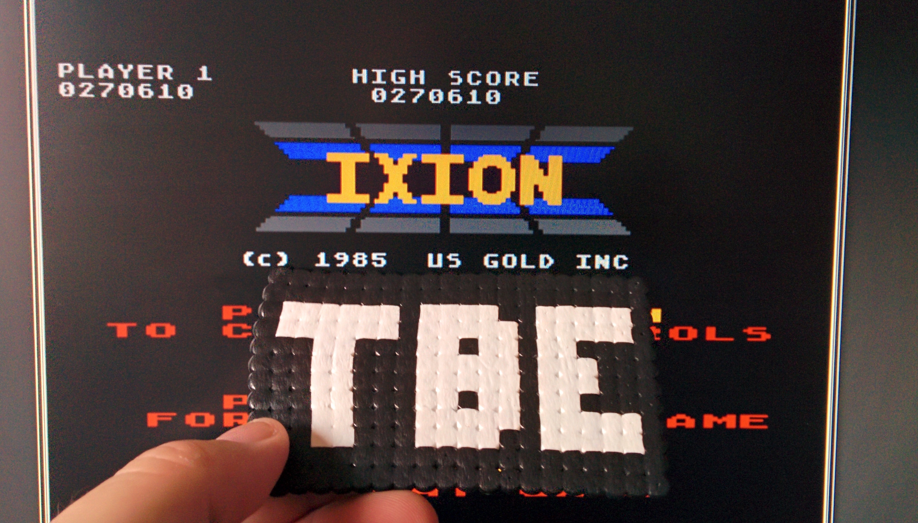 Sixx: Ixion (Atari 400/800/XL/XE Emulated) 270,610 points on 2014-11-01 05:44:08