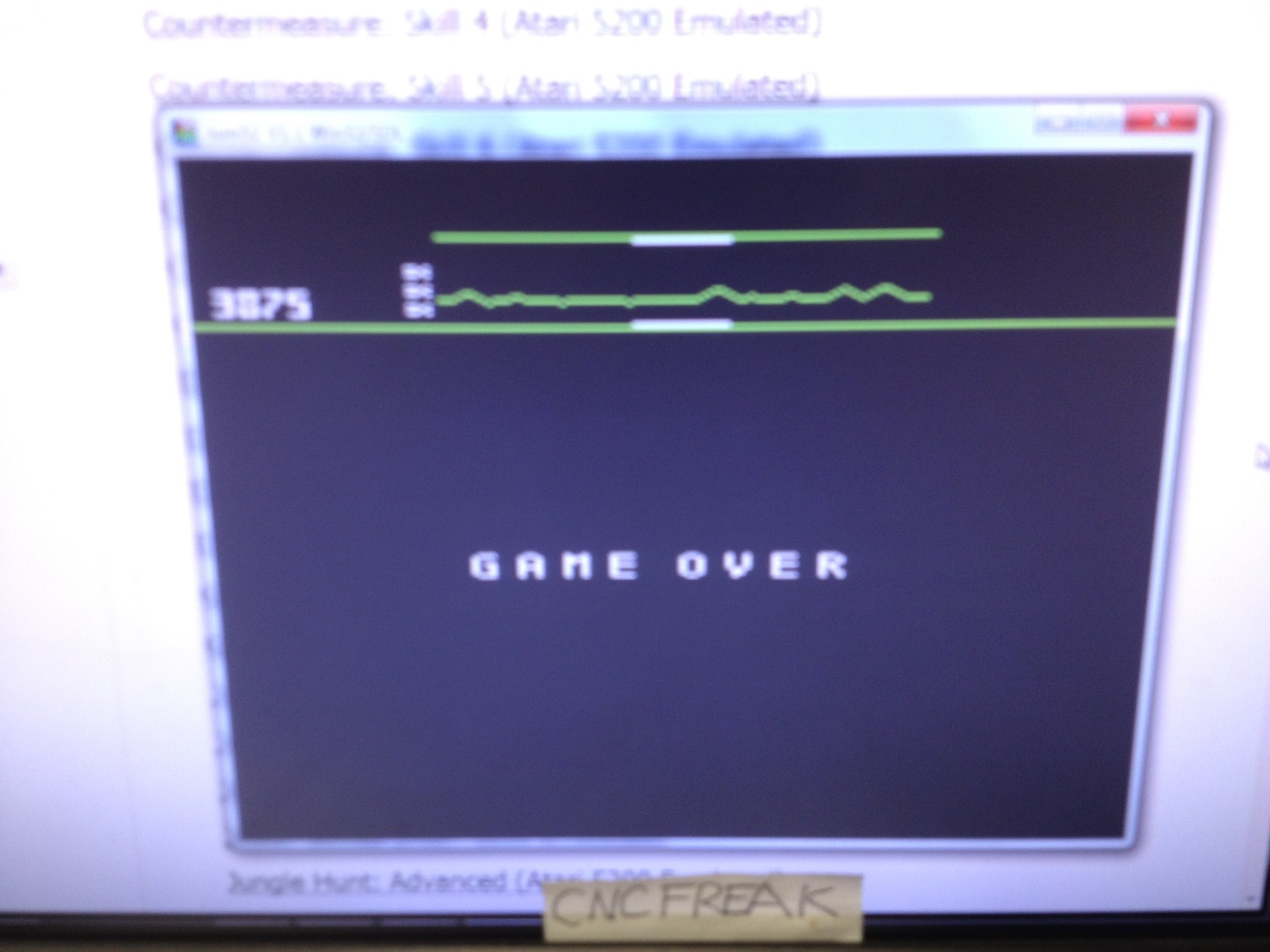 cncfreak: Defender: Normal (Atari 5200 Emulated) 3,875 points on 2013-10-14 14:42:33