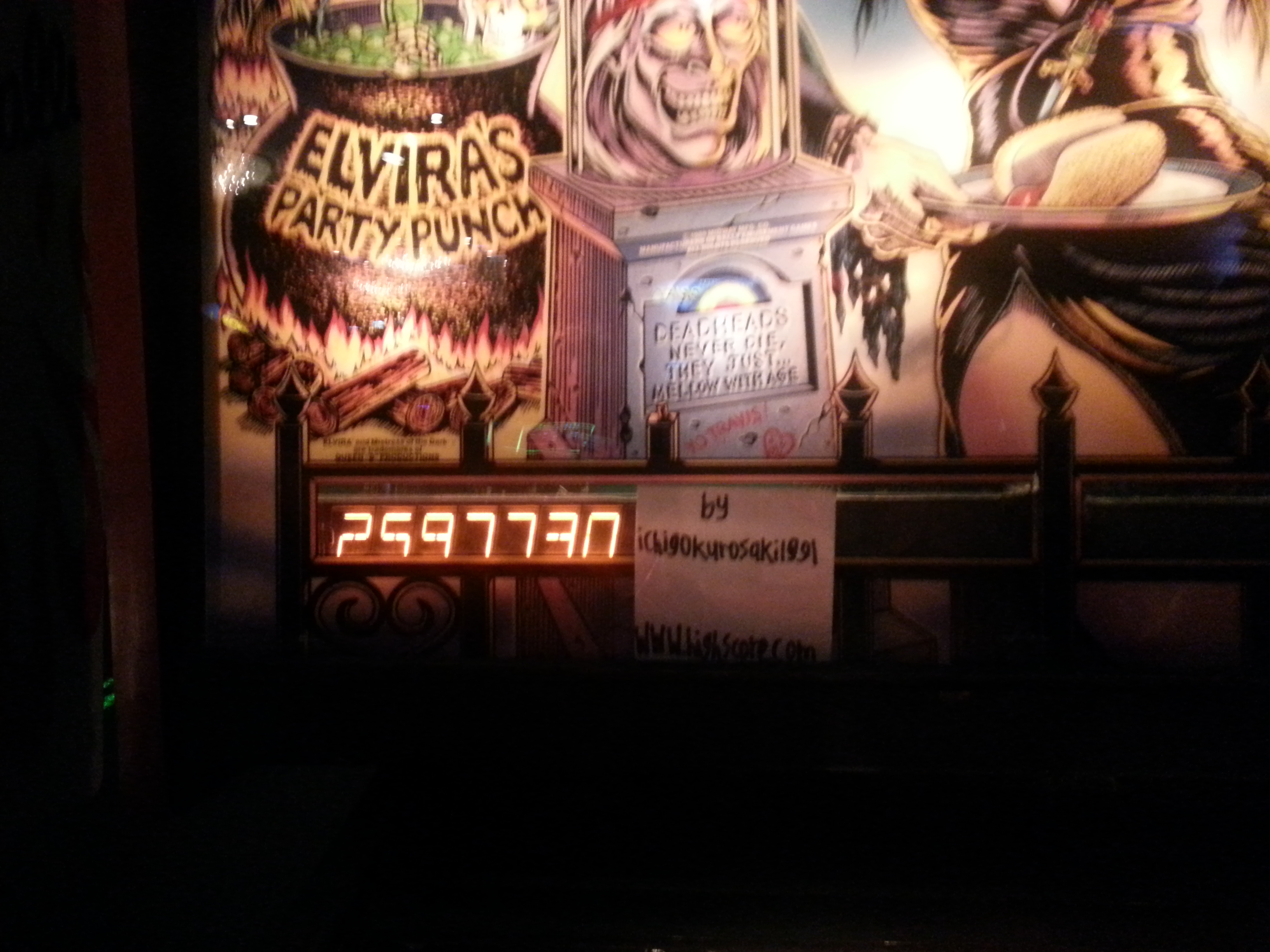 Elvira and the Party Monsters 2,597,730 points