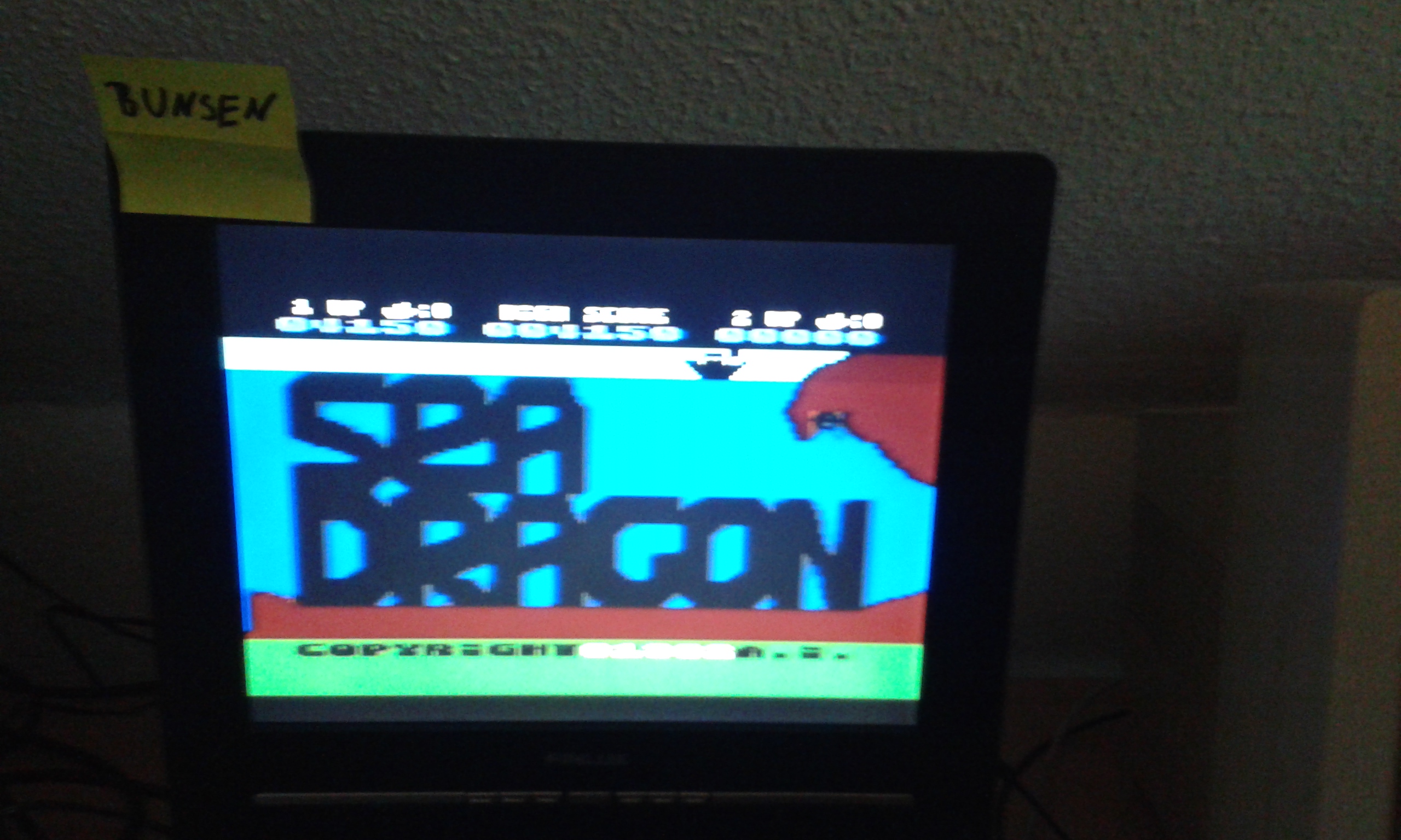 Bunsen: Sea Dragon (Atari 400/800/XL/XE) 4,150 points on 2014-11-14 07:42:08