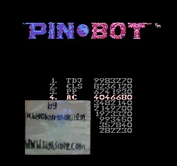 Pin*Bot 4,046,680 points