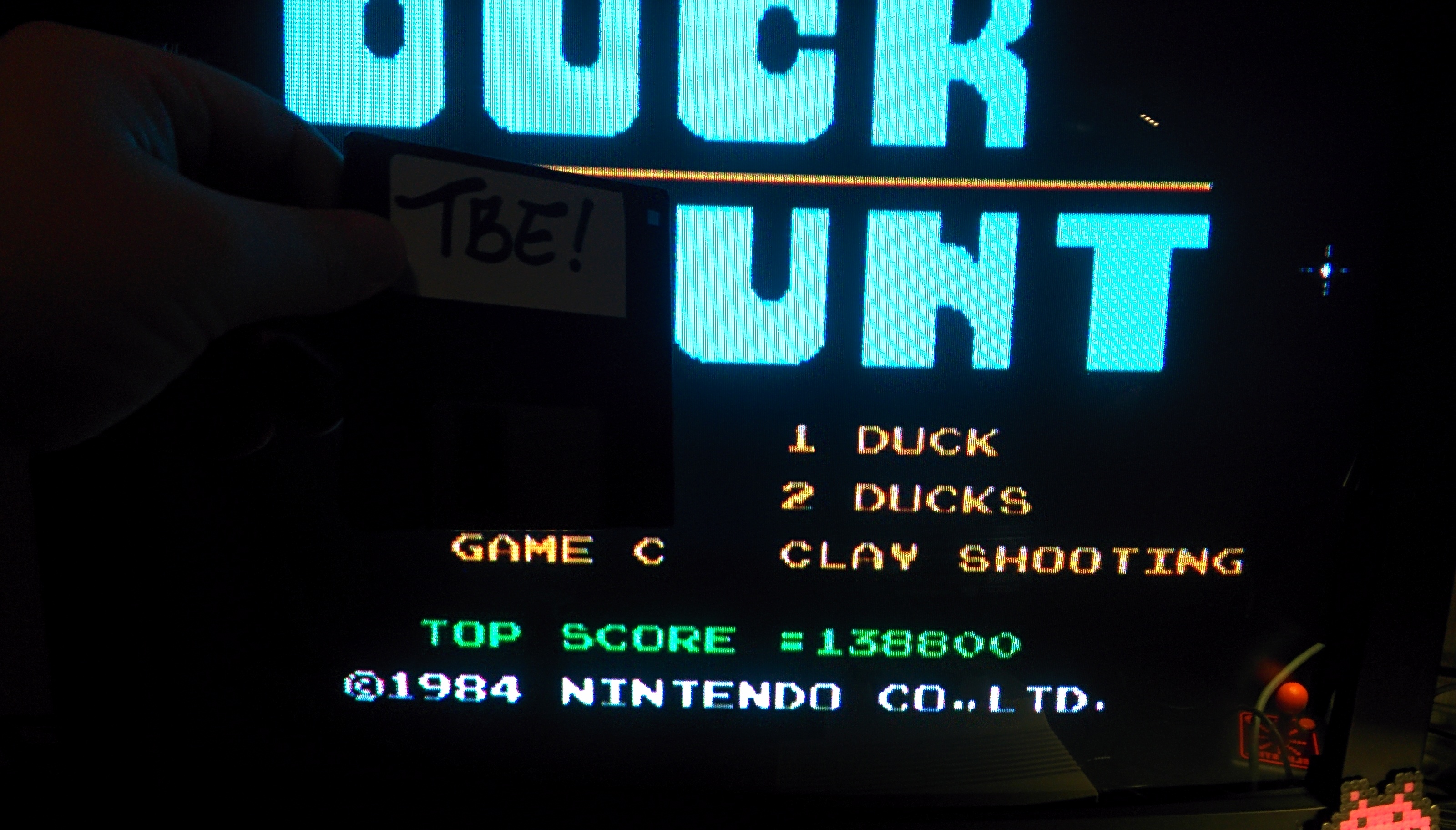 Sixx: Duck Hunt: Two Ducks [Any Distance] (NES/Famicom Emulated) 138,800 points on 2014-11-22 03:03:41
