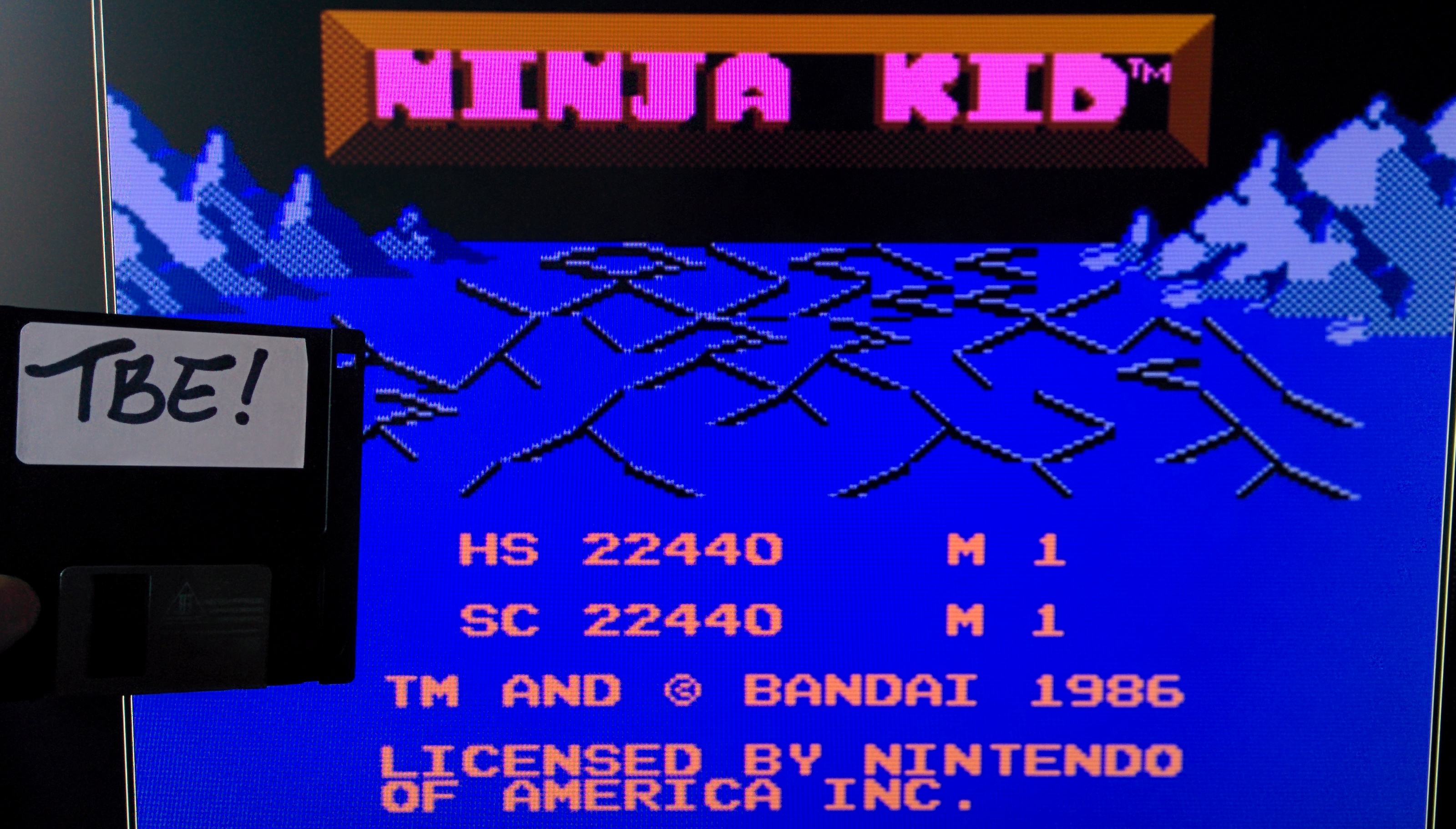 Sixx: Ninja Kid (NES/Famicom Emulated) 22,440 points on 2014-11-22 03:53:54
