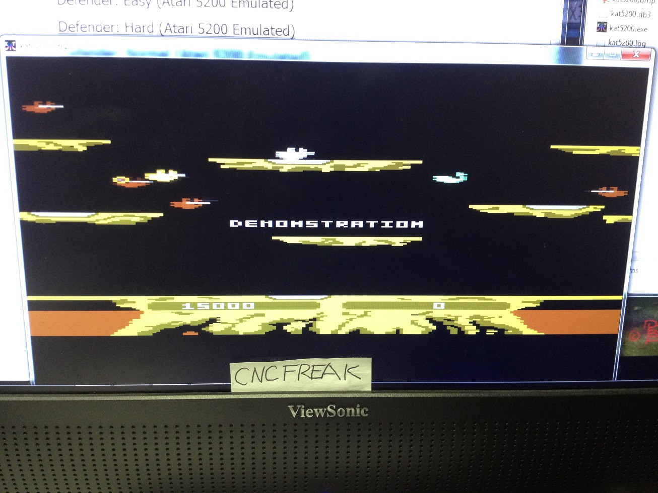 cncfreak: Joust: Skilled (Atari 5200 Emulated) 15,000 points on 2013-10-15 09:09:59