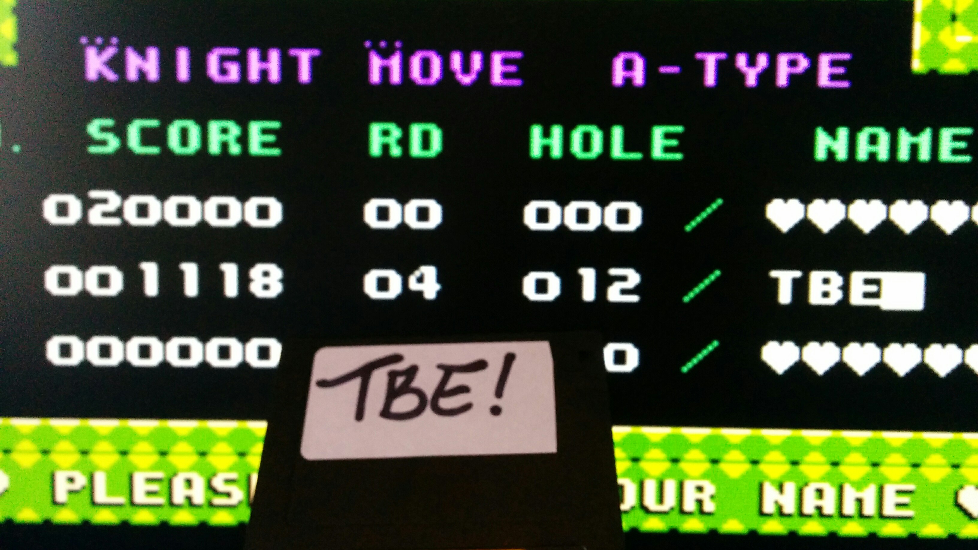 Sixx: Knight Move (NES/Famicom Emulated) 1,118 points on 2014-11-23 11:16:21