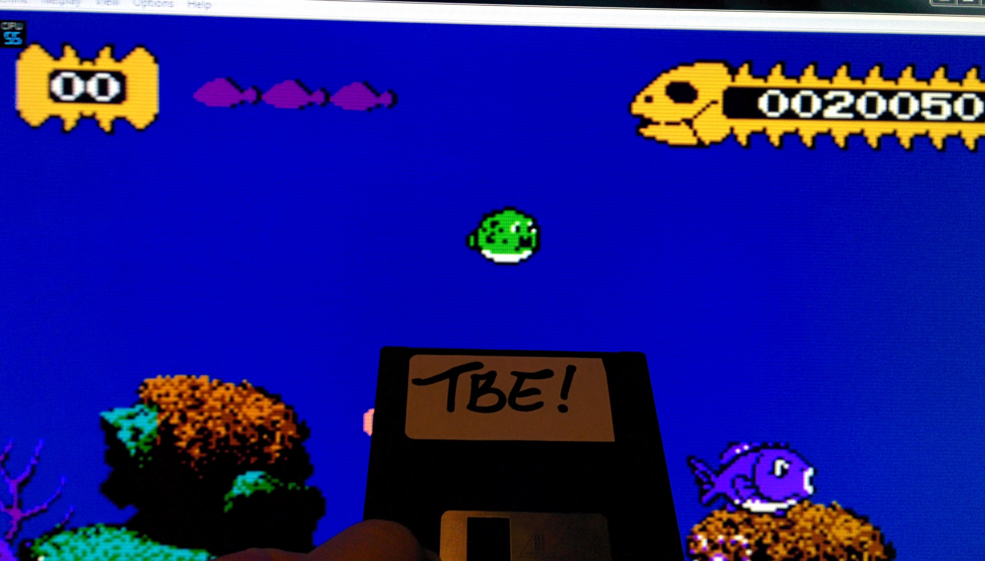 Sixx: Fish Story (NES/Famicom Emulated) 20,050 points on 2014-11-24 13:46:03