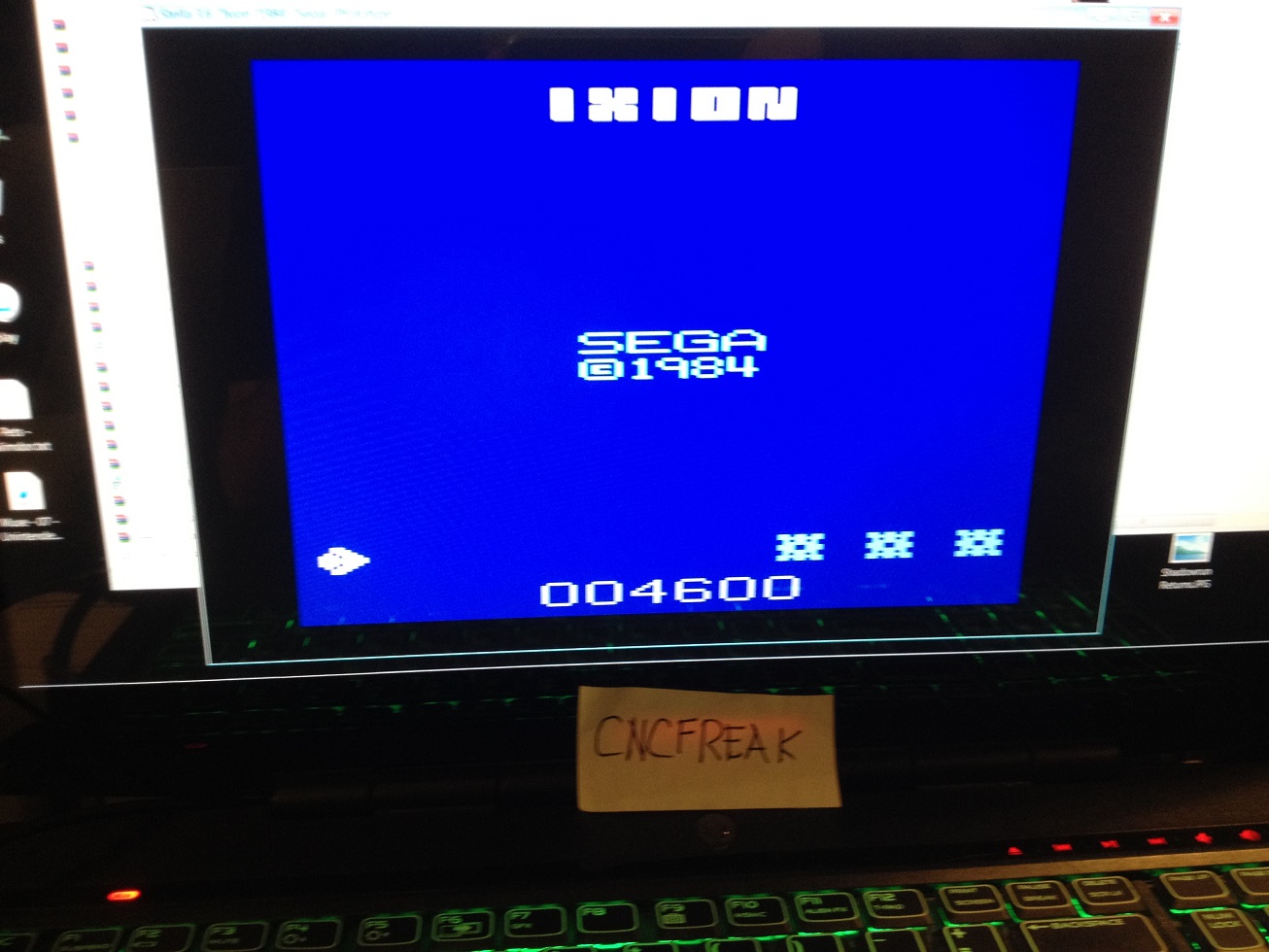 cncfreak: Ixion (Atari 2600 Emulated Novice/B Mode) 4,600 points on 2013-10-15 20:41:41