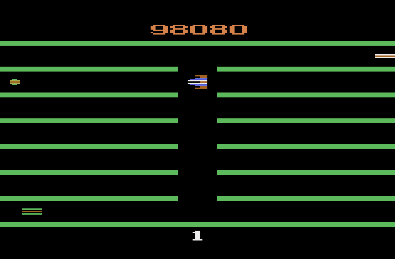 Zoyx: Turmoil (Atari 2600 Emulated) 98,080 points on 2014-12-13 12:29:36