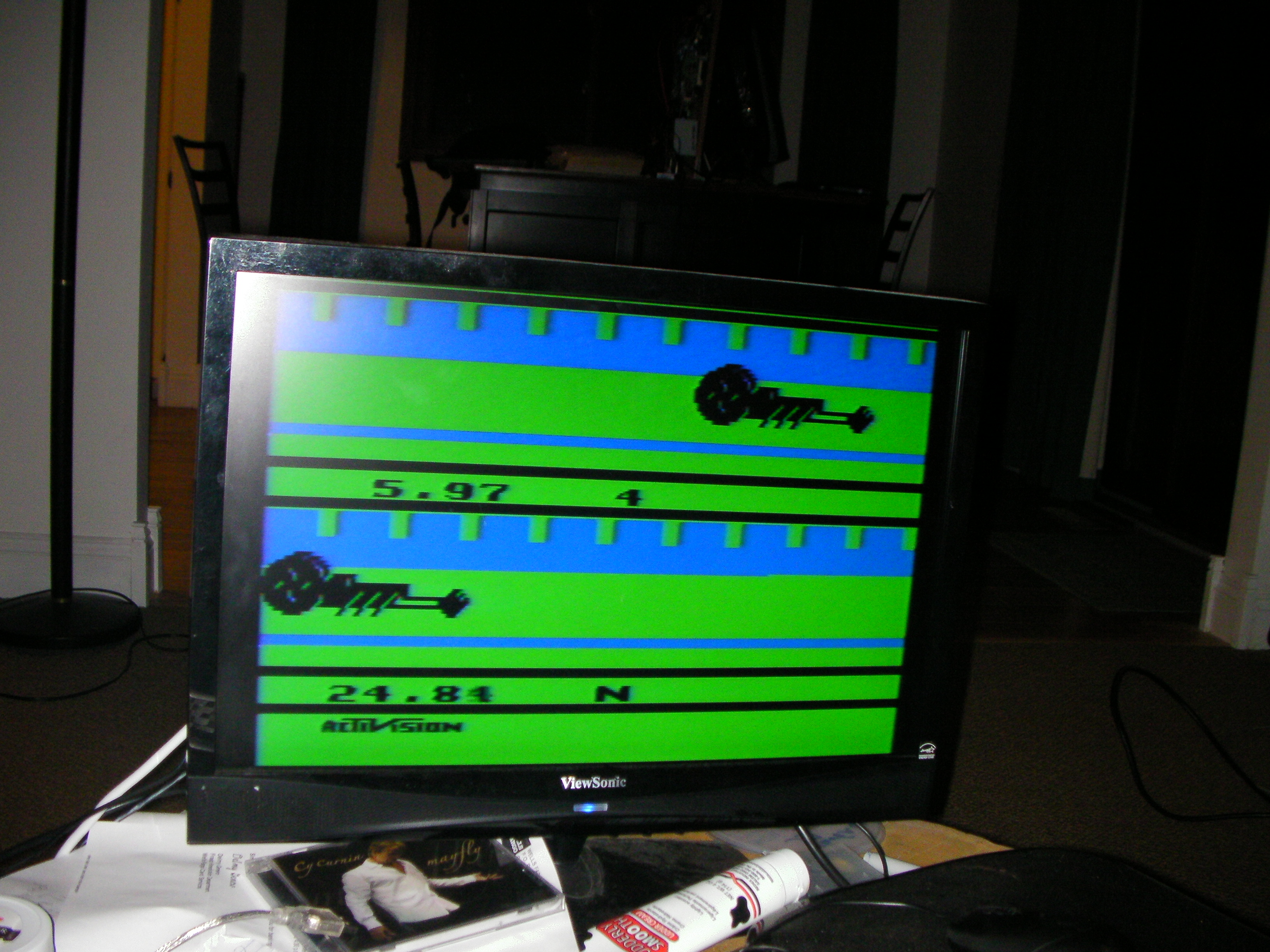 Zoyx: Dragster (Atari 2600 Novice/B) 0:00:05.97 points on 2014-12-13 12:33:49