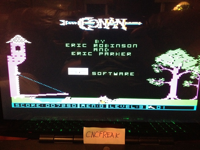 cncfreak: Conan (Apple II Emulated) 7,250 points on 2013-10-16 22:56:07