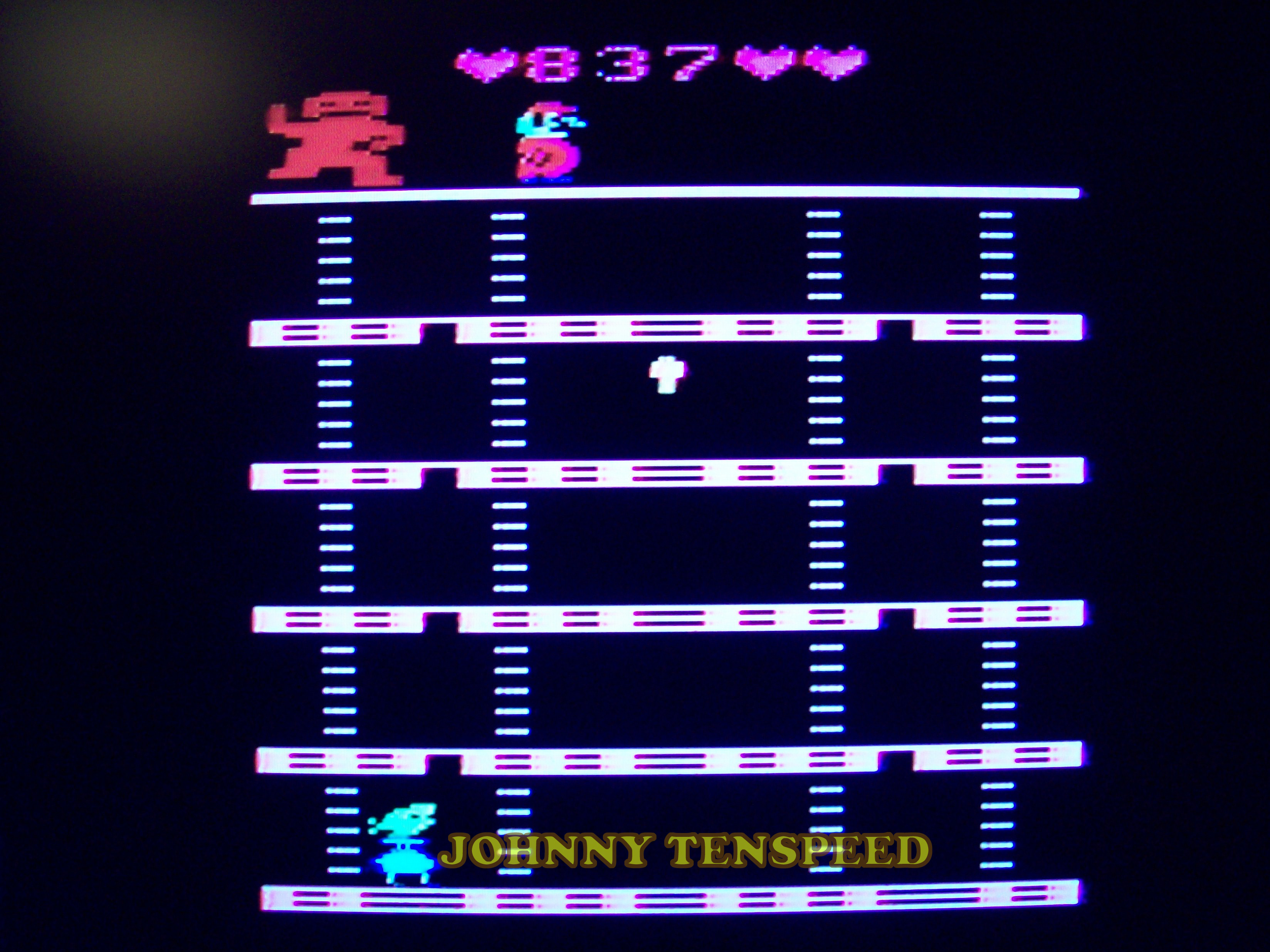 JohnnyTenspeed: Donkey Kong: Pauline Edition (Atari 2600 Novice/B) 83,700 points on 2014-12-24 23:30:25