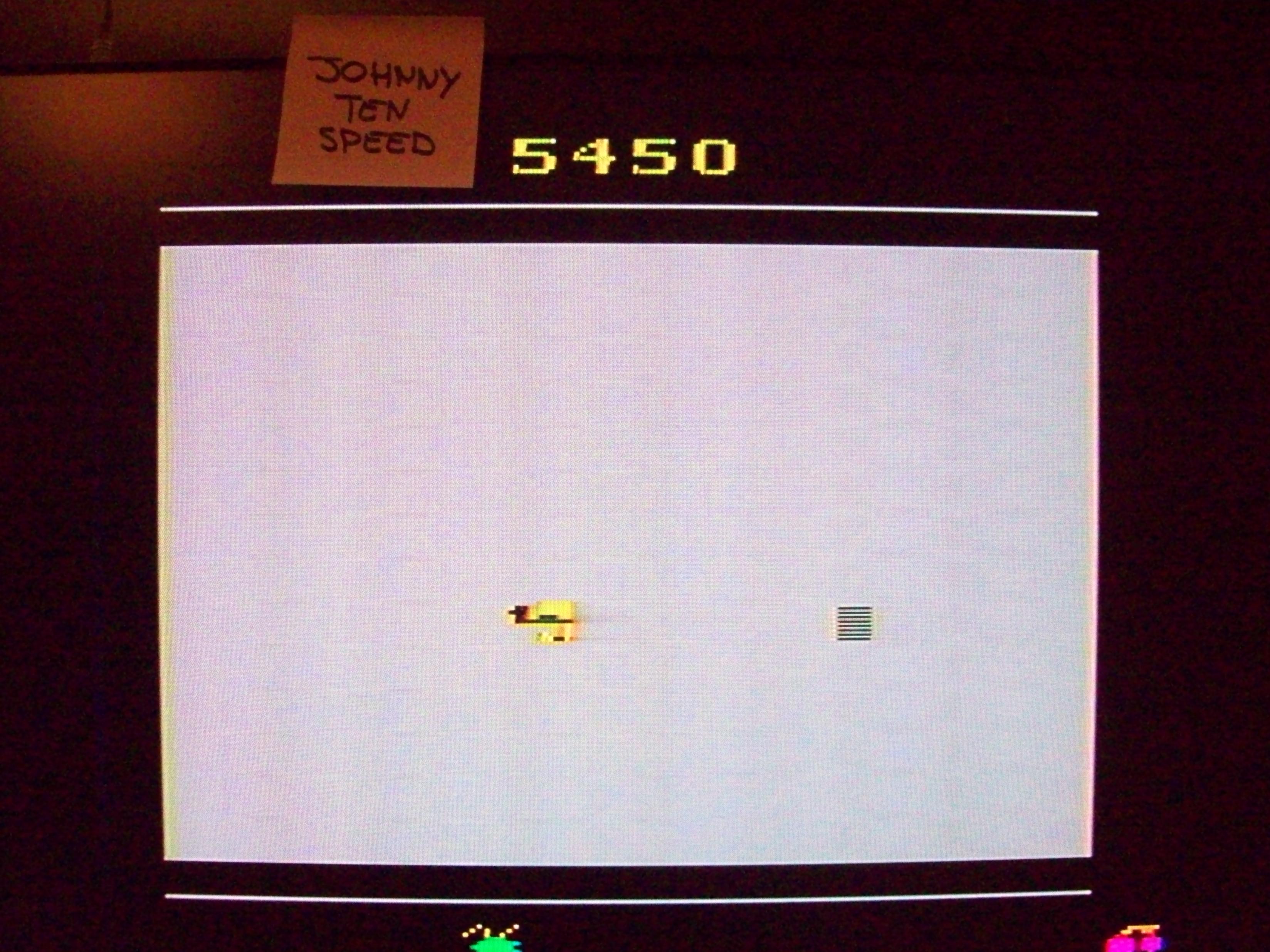 JohnnyTenspeed: Tapeworm (Atari 2600 Novice/B) 5,450 points on 2014-12-27 10:55:42