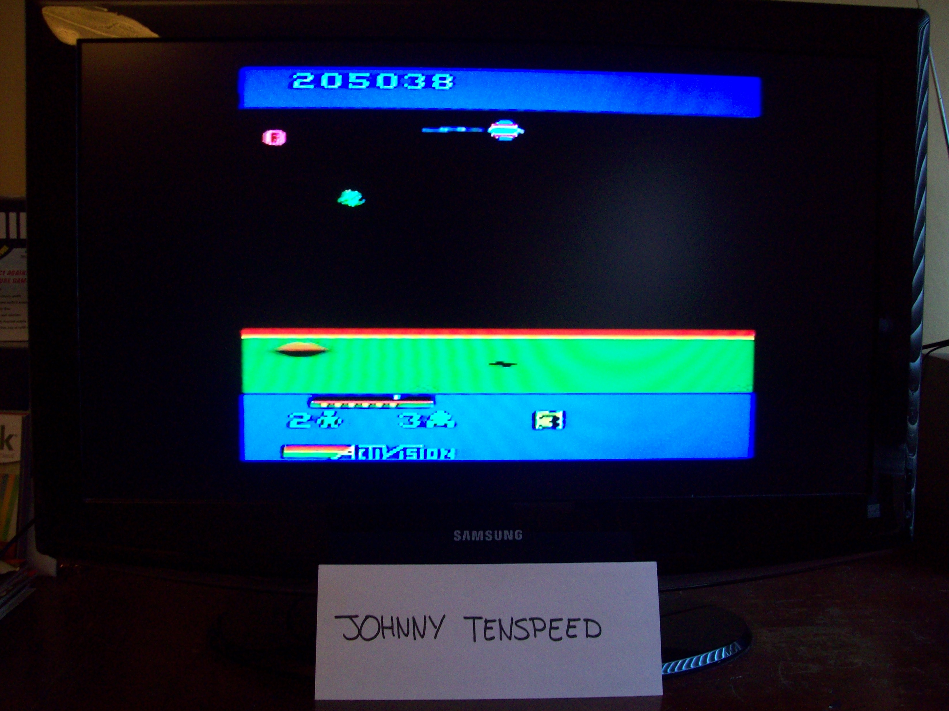 JohnnyTenspeed: Cosmic Commuter (Atari 2600) 205,038 points on 2014-12-30 11:44:19