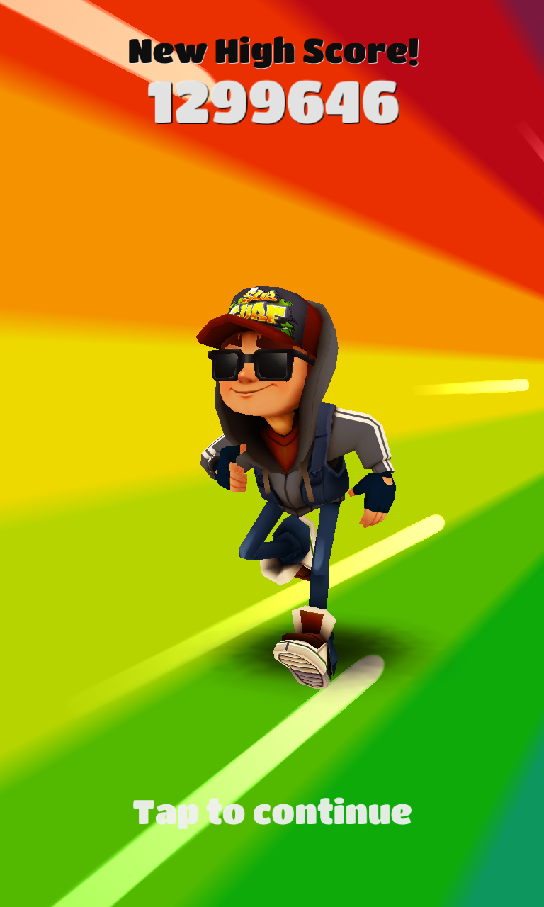 subway surfers high score