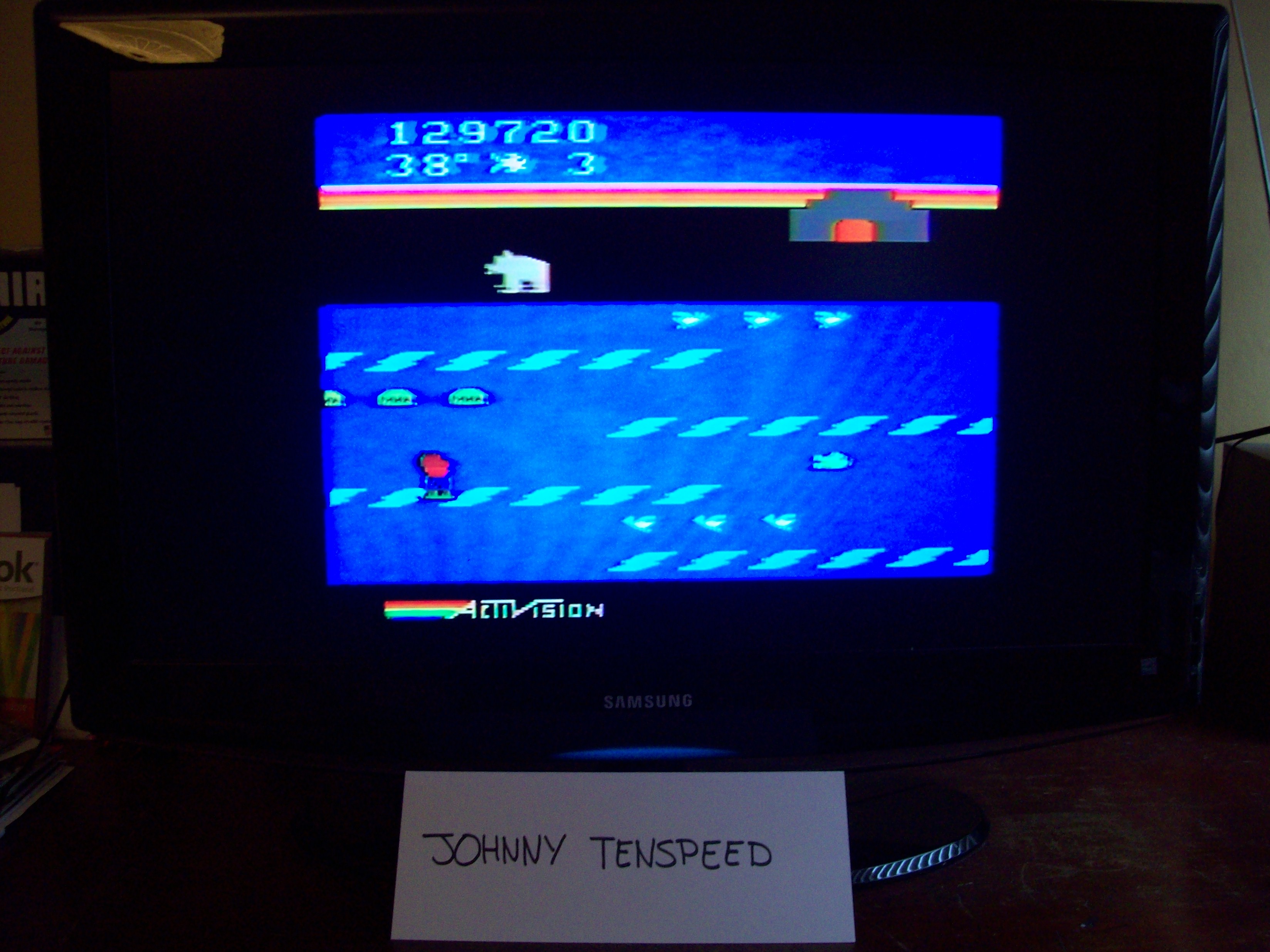 JohnnyTenspeed: Frostbite (Atari 2600) 129,720 points on 2015-01-05 13:28:48