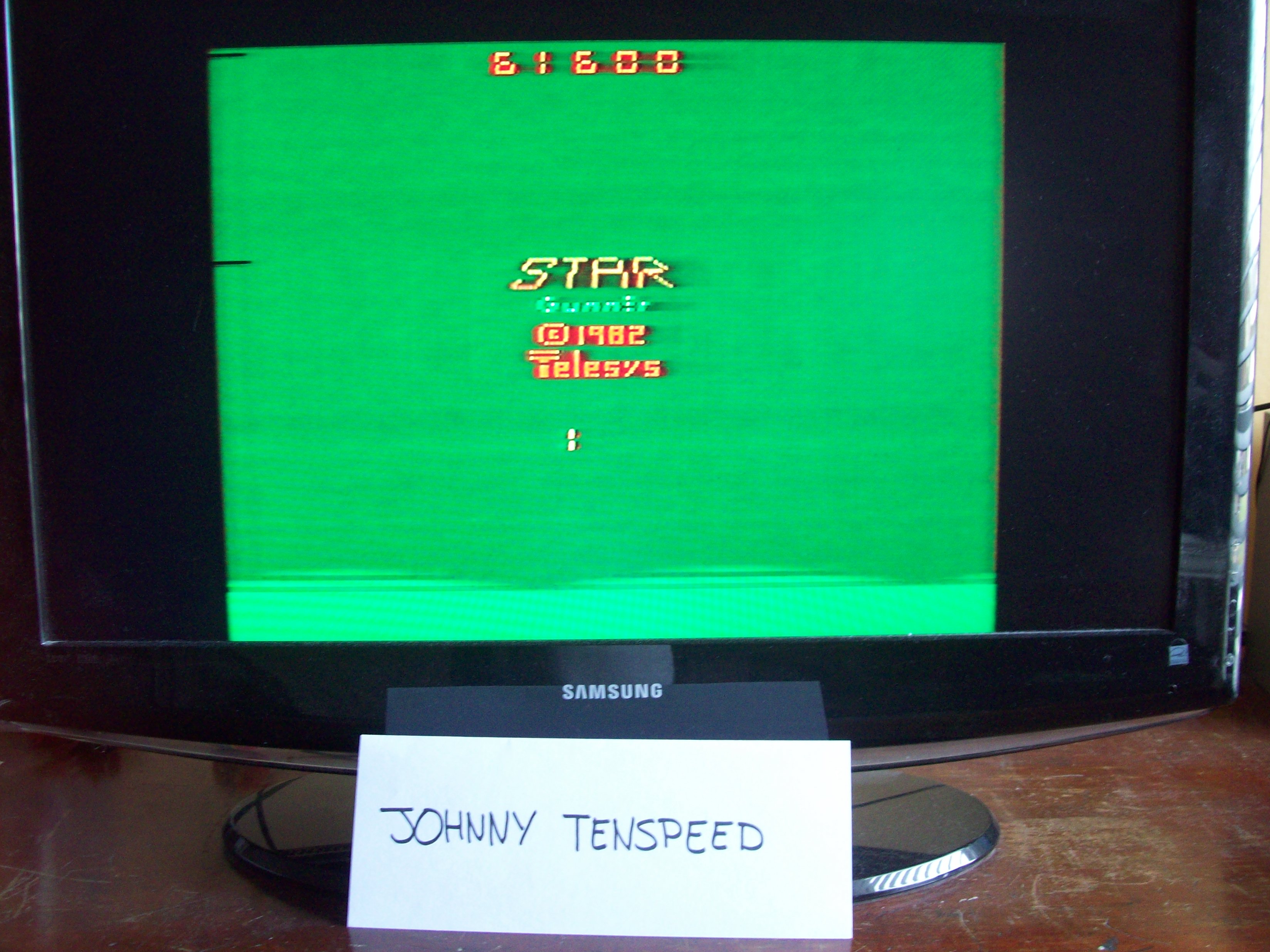 JohnnyTenspeed: Stargunner (Atari 2600 Novice/B) 61,600 points on 2015-01-06 13:57:14
