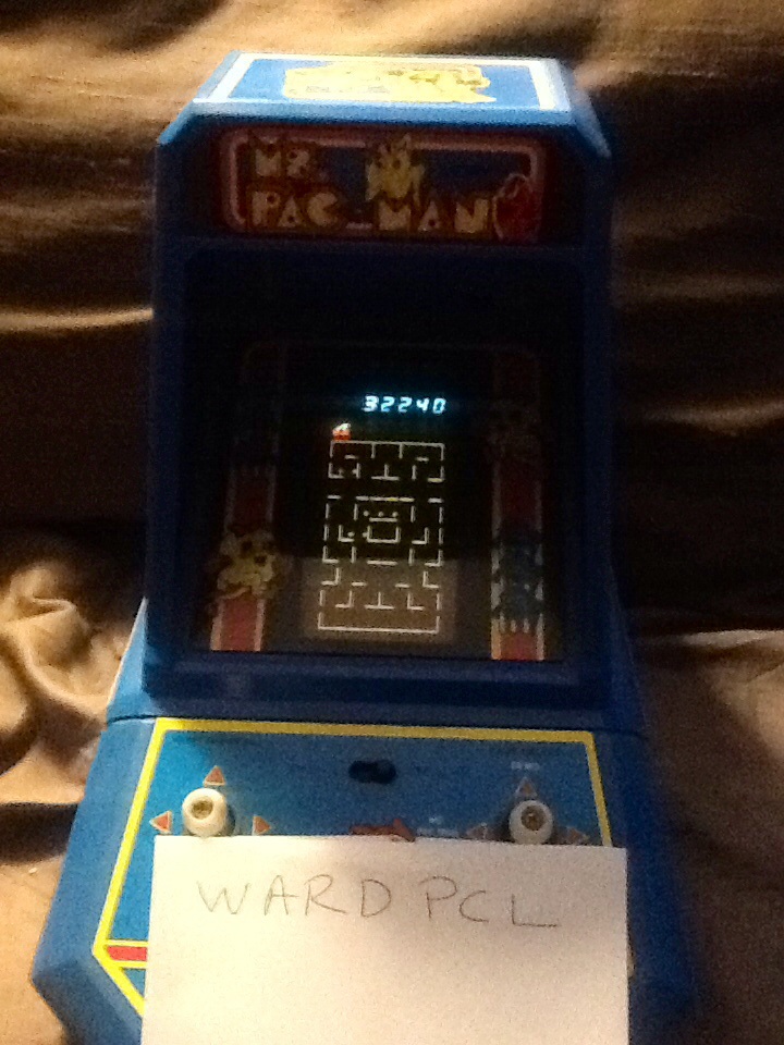 Coleco Ms. Pac-Man 32,240 points
