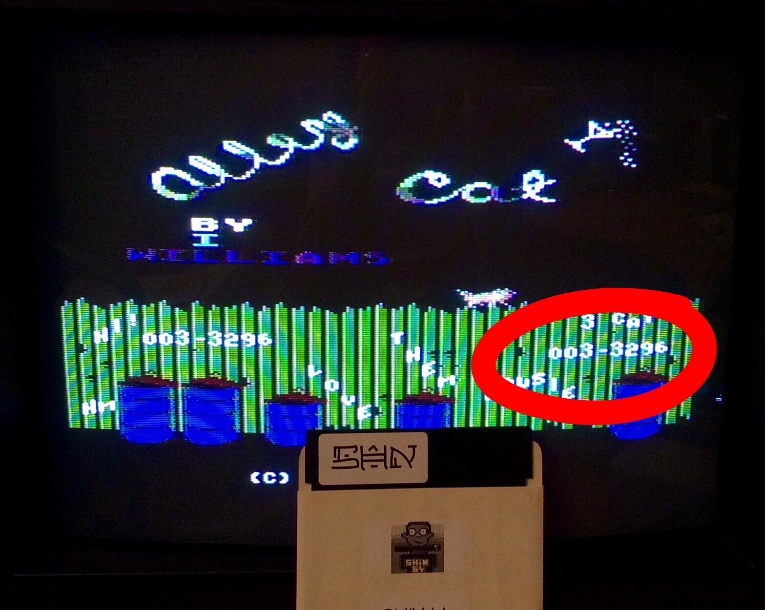 SHiNjide: Alley Cat (Atari 400/800/XL/XE) 33,296 points on 2015-01-22 10:47:57