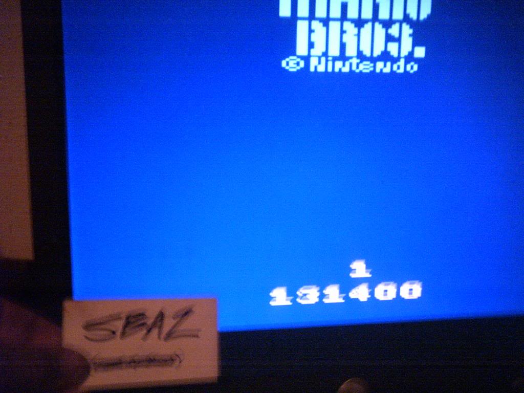 Mario Bros 131,400 points