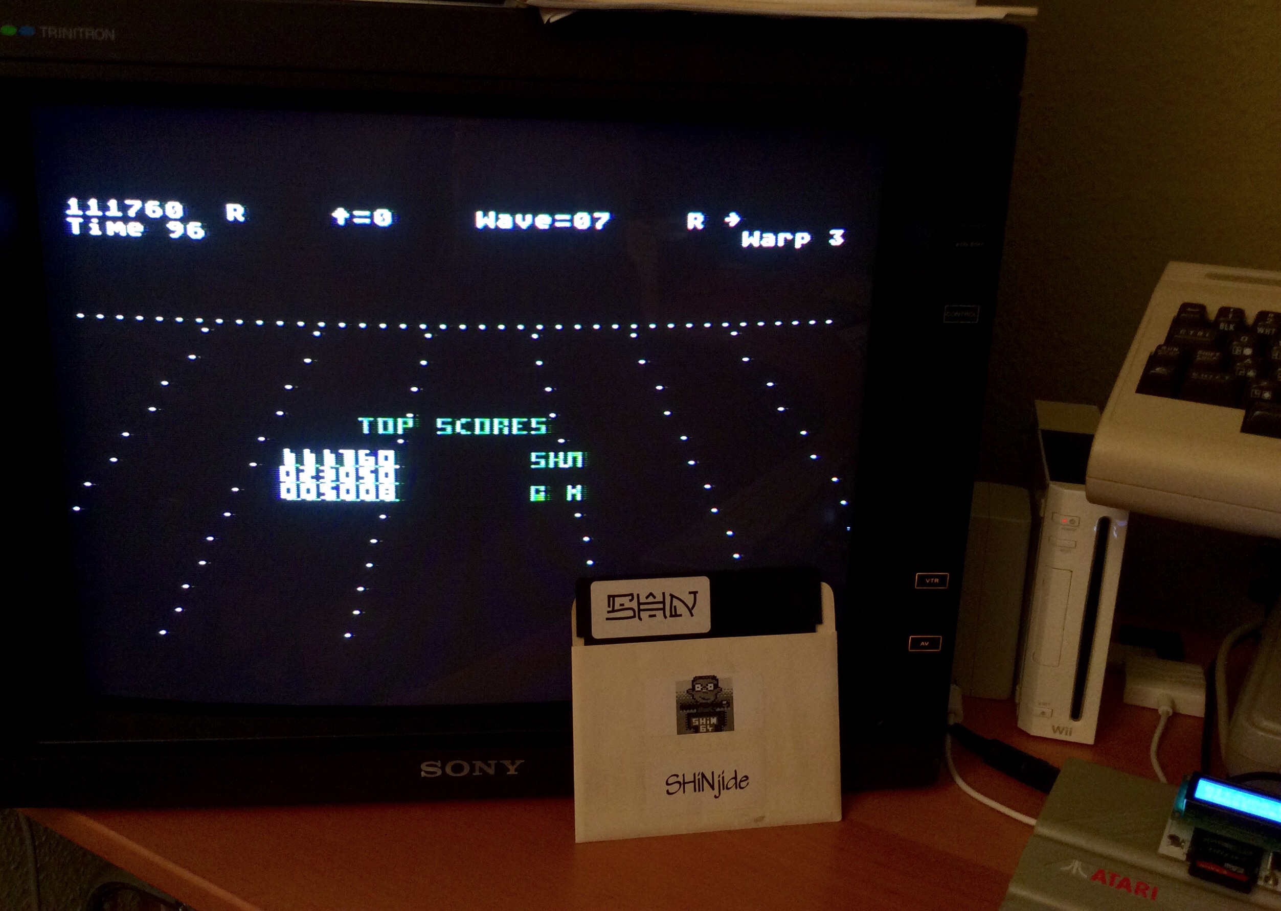 SHiNjide: Juno First (Atari 400/800/XL/XE) 111,760 points on 2015-01-26 12:02:32