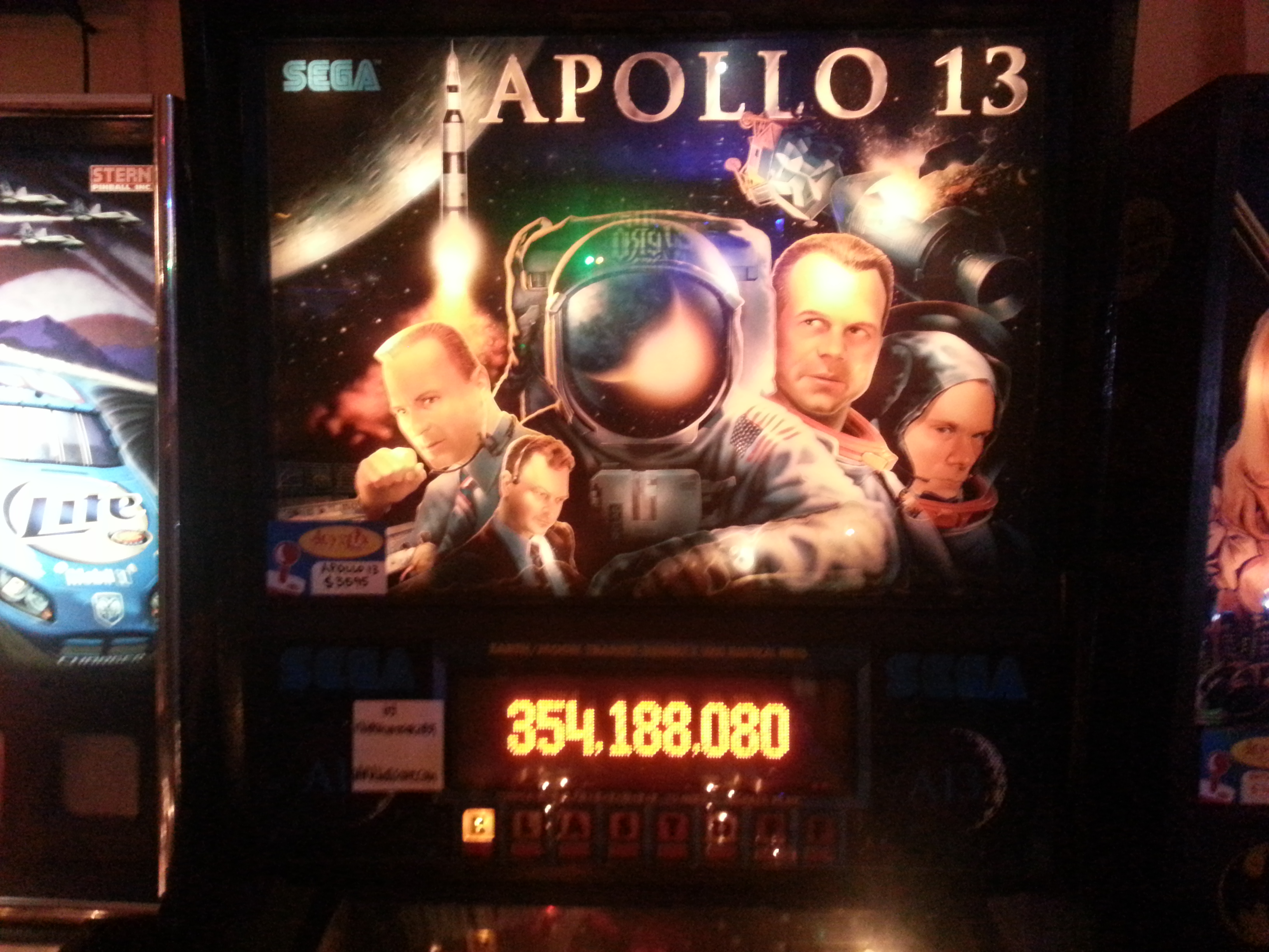 Apollo 13 354,188,080 points