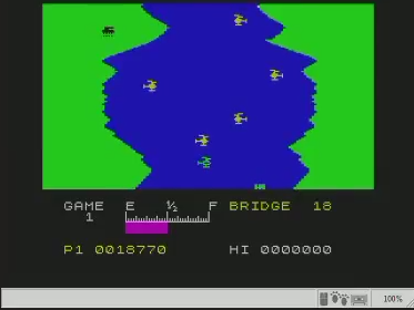 mechafatnick: River Raid (ZX Spectrum Emulated) 18,770 points on 2015-02-06 00:02:40