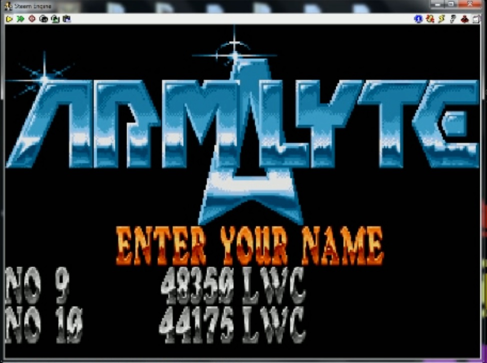 WonderBoy: Armalyte (Atari ST Emulated) 48,350 points on 2015-02-06 04:45:14