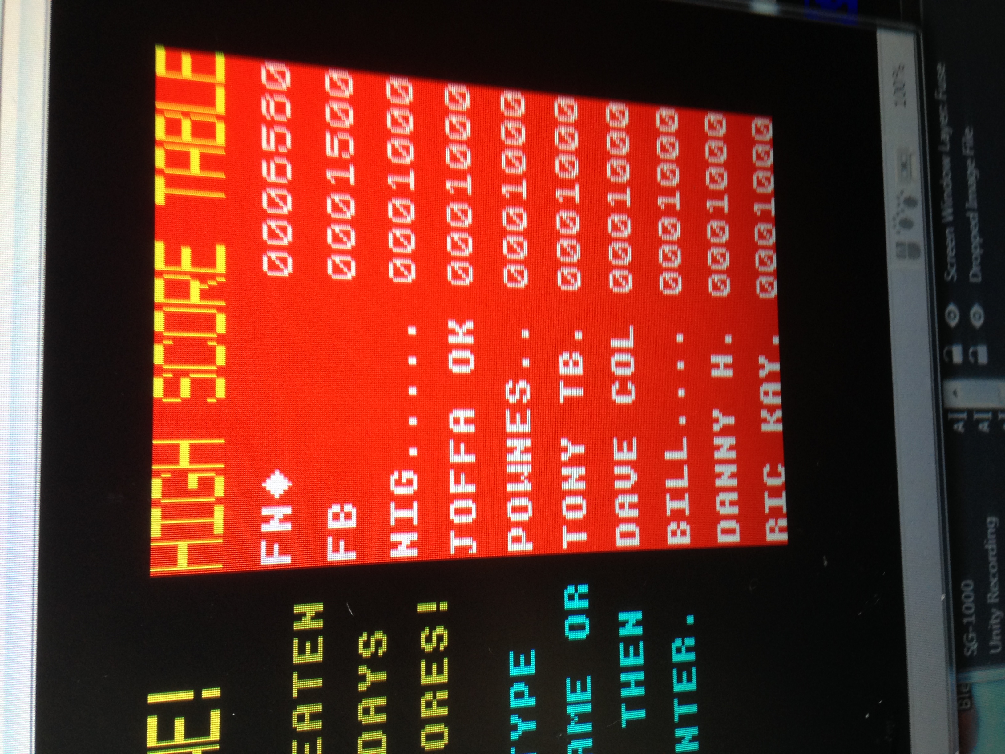 mechafatnick: Kong Strikes Back (ZX Spectrum Emulated) 6,580 points on 2015-02-11 00:41:31