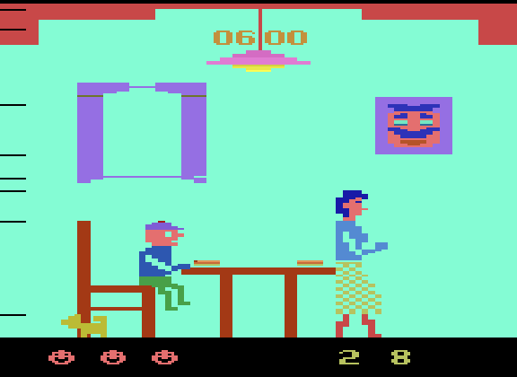 Starcastler: Mangia (Atari 2600 Emulated) 600 points on 2015-02-15 07:58:55