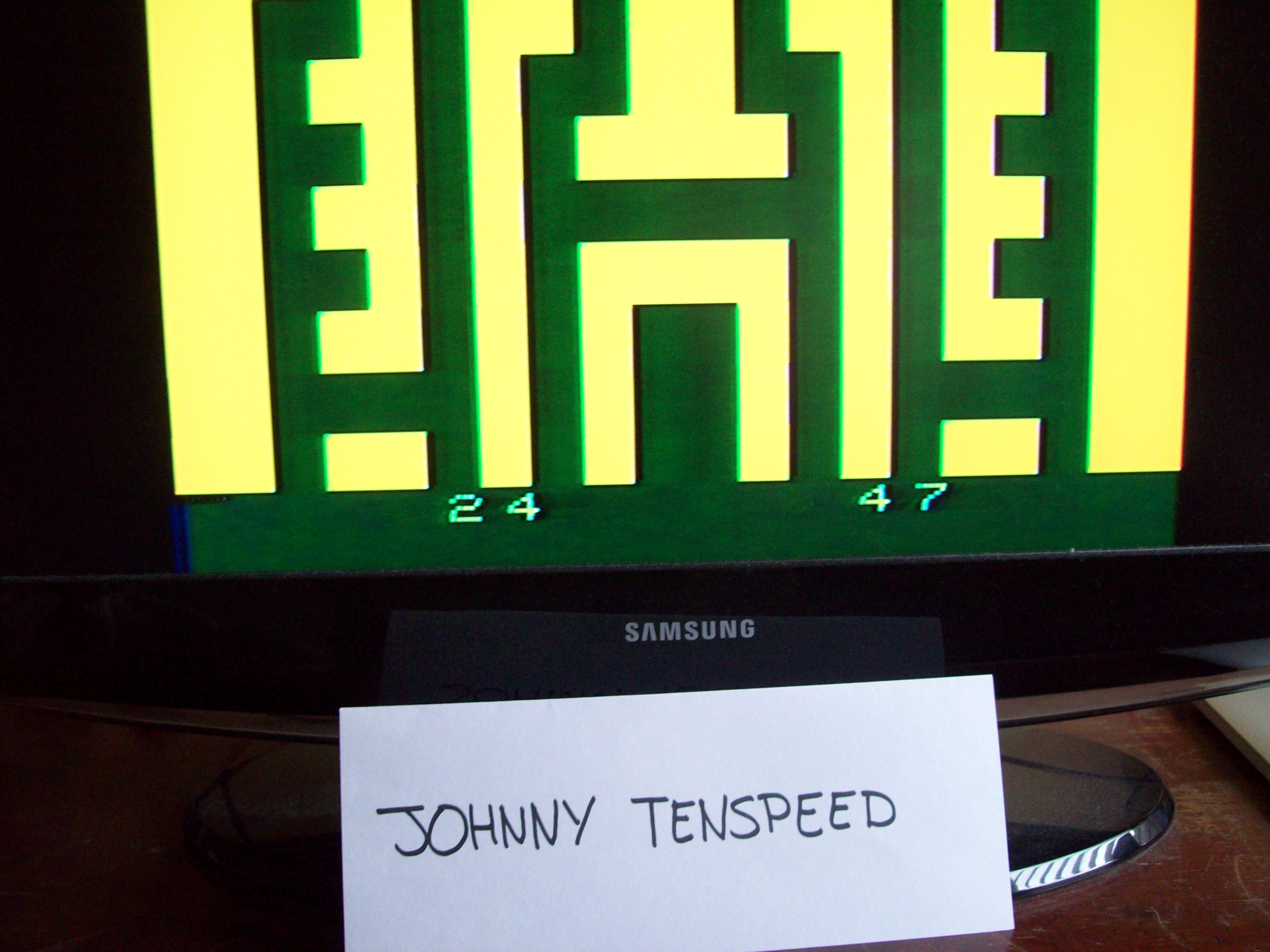 JohnnyTenspeed: Entombed (Atari 2600 Novice/B) 47 points on 2015-02-20 13:35:37