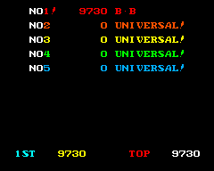 BarryBloso: Cosmic Avenger (Arcade Emulated / M.A.M.E.) 9,730 points on 2015-03-01 03:02:15