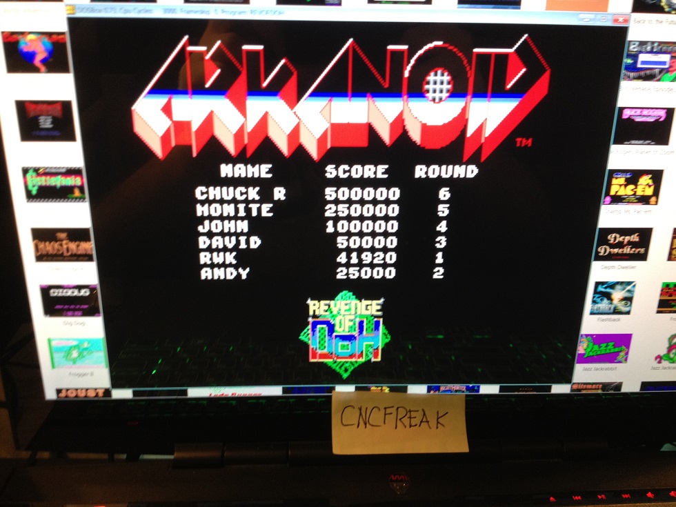 cncfreak: Arkanoid: Revenge of Doh (PC Emulated / DOSBox) 41,920 points on 2013-10-21 05:59:23