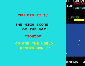 BarryBloso: Rally X (Arcade Emulated / M.A.M.E.) 30,650 points on 2015-03-06 18:01:49