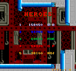 BarryBloso: Cobra Command (Arcade Emulated / M.A.M.E.) 158,450 points on 2015-03-06 18:41:38