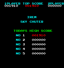 BarryBloso: Sky Chuter [skychut] (Arcade Emulated / M.A.M.E.) 1,910 points on 2015-03-08 03:57:32