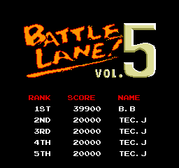 BarryBloso: Battle Lane! Vol. 5 [battlane] (Arcade Emulated / M.A.M.E.) 39,900 points on 2015-03-08 04:03:42