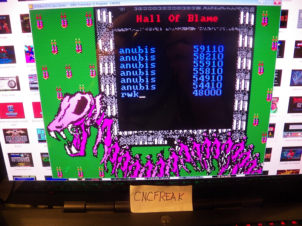 cncfreak: Castlevania (PC Emulated / DOSBox) 48,000 points on 2013-10-22 18:19:35