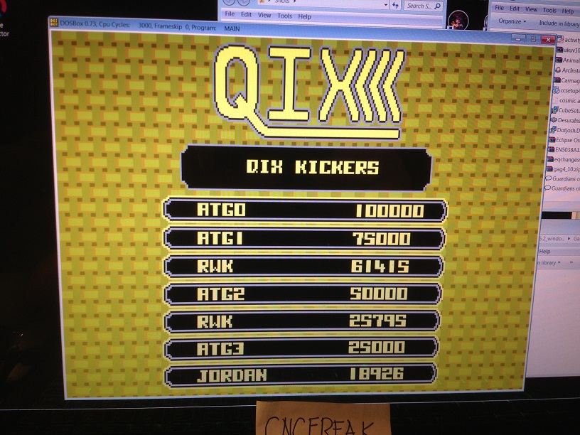 Qix 61,415 points