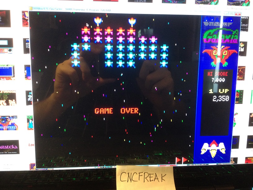 cncfreak: Champ Galaxia: Classic / Arcade (PC Emulated / DOSBox) 2,350 points on 2013-10-22 19:46:46