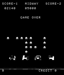 BarryBloso: Space Invaders Deluxe (Arcade Emulated / M.A.M.E.) 2,140 points on 2015-03-26 05:11:51