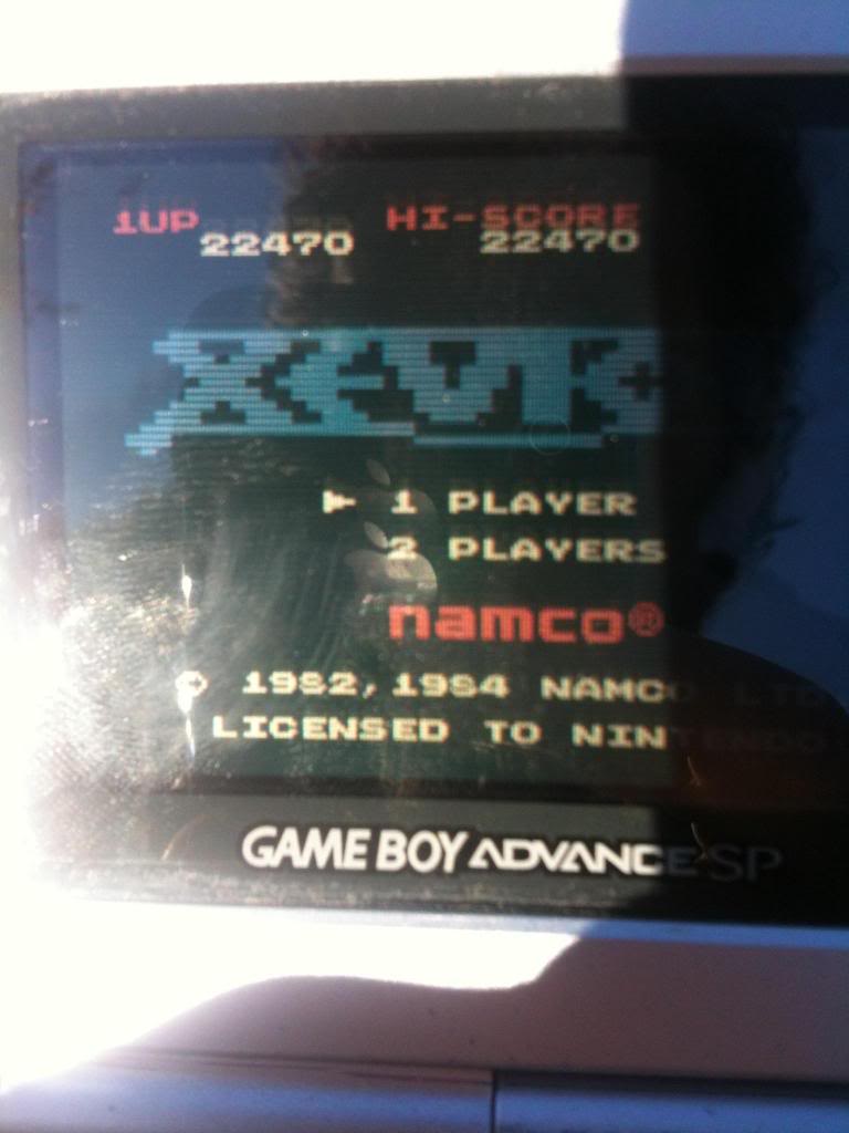 Xevious 22,470 points