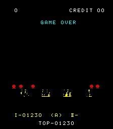 BarryBloso: Space Fever [spacefev] Game A (Arcade Emulated / M.A.M.E.) 1,230 points on 2015-03-30 02:59:04