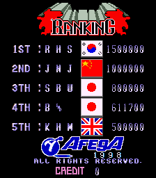 BarryBloso: Stagger 1 [Japan] [stagger1] (Arcade Emulated / M.A.M.E.) 611,700 points on 2015-04-02 03:49:49