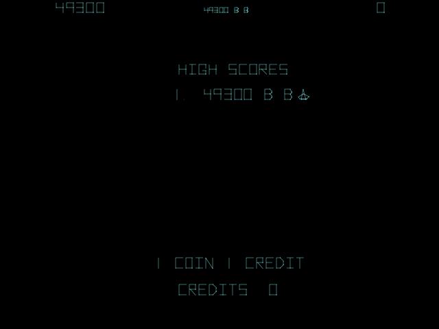 BarryBloso: Asteroids Deluxe (Arcade Emulated / M.A.M.E.) 49,300 points on 2015-04-10 17:59:01