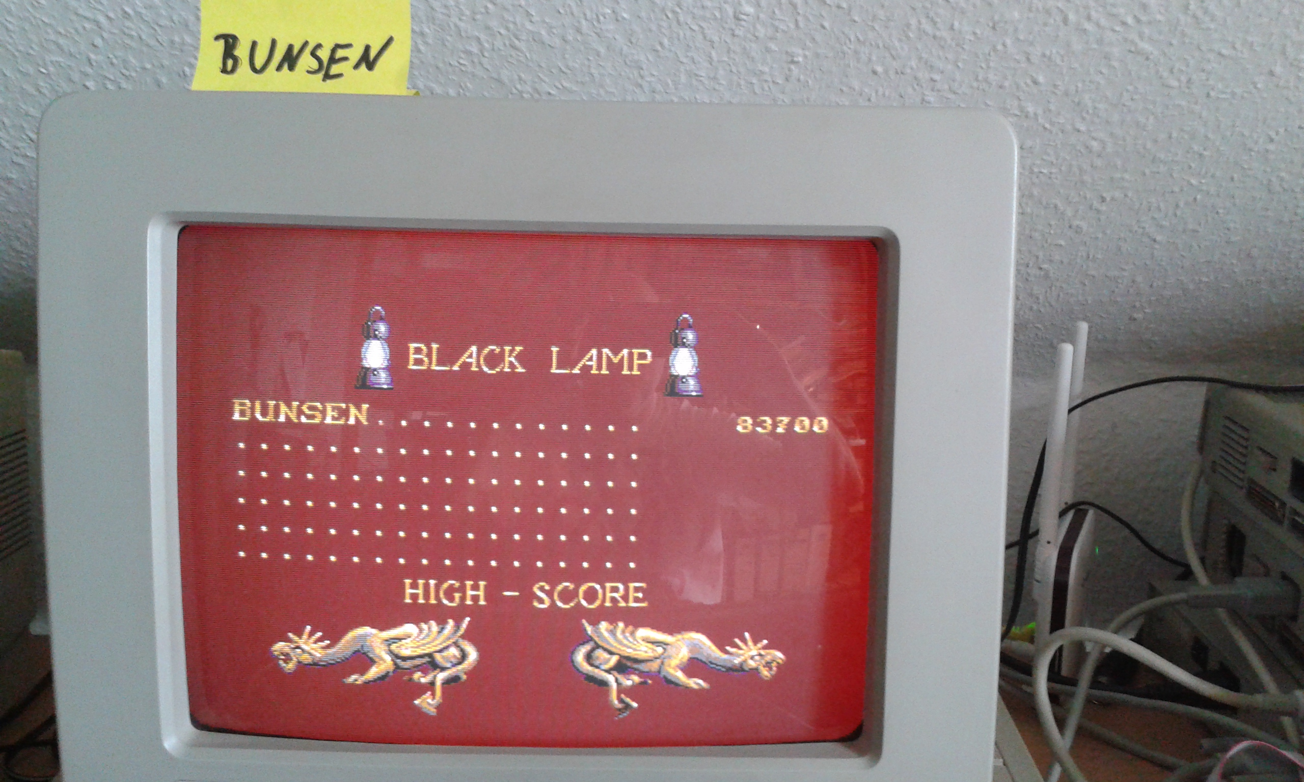 Bunsen: Black Lamp (Atari ST) 83,700 points on 2015-04-25 04:01:18